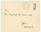 CAROLINES ISLANDS : 1910 Bisect 20pf (n°10H) Canc. PONAPE On Envelope To GERMANY. BOTHE Certificate (1981). RARE. MICHEL - Karolinen