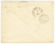 VORLAUFER : 1892 Pair Of 10pf Canc. APIA On Envelope To STOCKHOLM ( SWEDEN ). Rare Destination. Vf. - Samoa