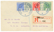 GILBERT & ELLICE - ONOTOA : 1918 1/2d + 1d + 2d + 2 1/2d Canc. ONOTOA ISLAND + REGISTERED Label TARAWA On Envelope To AU - Gilbert- Und Ellice-Inseln (...-1979)