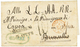 SICILY : 1858 GIARE In Blue + "10" Tax Marking On Cover Via MESSINA To BELGIUM. Scarce. Vvf. - Ohne Zuordnung