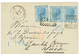 1873 20c (x3) Canc. 140 + S. SEVERO On Envelope To SWEDEN. Vvf. - Ohne Zuordnung