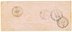 JAMAICA : 1861 6d Canc. A01 + Tax Marking On Envelope From KINGSTON To FRANCE. Vvf. - Jamaica (...-1961)