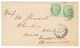 JAMAICA : 1878 3d (x2) Canc. A01 On Envelope From KINGSTON To OHIO (USA). Superb. - Jamaica (...-1961)