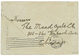 LAGOS : 1902 1/2d (x5) Canc. DEUTSCHE SEPOST / LINIE HAMBURG WEST-AFRIKA/ XX On Envelope To CHICAGO (USA). 1 Stamp With  - Sonstige & Ohne Zuordnung