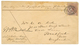 MAURITIUS - SOLDIER LETTER : 1862 1 PENNY Canc. B53 On MILITARY Envelope From "ROYAL ARTILLERY MAURITIUS" To ENGLAND. RA - Mauritius (...-1967)