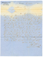 CURACAO Via ST THOMAS (DWI) : 1873 USA 10c Canc. NEW YORK STEAM SHIP + ST THOMAS On Entire Letter Datelined "CURACAO" To - Niederländische Antillen, Curaçao, Aruba