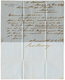 CURACAO : 1879 25c Canc. 201 + CURACAO + CURACAO OVER SOUTHAMPTON On Entire Letter To MALAGA (SPAIN). Scarce. Vvf. - Niederländische Antillen, Curaçao, Aruba