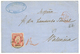 NORWAY : 1861 8 Sk Canc. BERGEN + P.P On Entire Letter (printed Matter) To VALENCIA(SPAIN). Superb. - Sonstige & Ohne Zuordnung