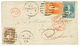 NEW ZEALAND To DENMARK : 1873 1d + 2d + 6d On Envelope From THAMES To VIBORG ( DENMARK ). Ex. J. HACKMEY. RPS Certificat - Sonstige & Ohne Zuordnung