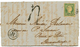 USA To GUADELOUPE Via MARTINIQUE & CUBA : 1861 1R + "4" Tax Marking + HABANA On Entire Letter (fragile) Datelined "NEW Y - Sonstige & Ohne Zuordnung