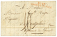 SWEDISH POSSESSION - POMERANIE SUEDOISE" : 1807 N°83 GRANDE ARMEE In Red On Entire Letter Datelined "BARTH" To FRANCE. V - Sonstige & Ohne Zuordnung