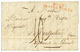 SWEDISH POSSESSION - POMERANIE SUEDOISE" : 1807 N°83 GRANDE ARMEE In Red On Entire Letter Datelined "BARTH" To FRANCE. V - Otros & Sin Clasificación