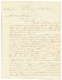 "SAN FRANCISCO Via PANAMA To CHILE" : 1853 PAID AT PANAMA On Entire Letter From "SAN FRANCISCO" To VALPARAISO. Verso, FO - Other & Unclassified