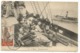 GABON 1C  AU RECTO CARTE A BORD PANNEAU AVANT MARITIME C. OCTOG MATADI A BORDEAUX 22.5.1911 LL N°3 - Poste Maritime