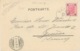 Liechtenstein 1901: Bild-PK CPI "Saminatal Mit Succa" Vorläufer Précurseur Michel-No. 89 O VADUZ 27/5/01 (LBK CHF 40.00) - ...-1912 Préphilatélie