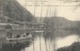 CARTE POSTALE ORIGINALE ANCIENNE : PONT D'OUILLY LES BORDS DE L'ORNE EMBARCATION ANIMEE CALVADOS (14) - Pont D'Ouilly