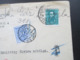 Ungarn 1936 Budapest Ortsbrief Mit Nachporto Und Portomarke T Stempel Durchgestrichen Mit Handschriftl. Vermerken - Lettres & Documents