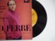 Leo Ferre Lot 3 Disque 45 T 4 Titre  Paname Vingt Ans Quand C Est Fini Barclay Vinyle - 45 Rpm - Maxi-Singles