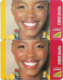 Sierra Leone - Celtel - Smiling Girl, GSM Refill 1000Units, (2 Backside Variations), Used - Sierra Leone