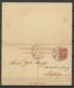 Estland Estonia 1924 Postal Stationery Ganzsache With Response Part Used To Germany Leipzig - Estland