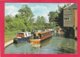 Modern Post Card Of Transport,Canal Boats,Canal Barge,The Oxford Canal,X38. - Houseboats