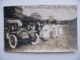 Carte Photo Chateau Venaria Reale Turin 1910 Avec Automobile Cachet Torino Ferrovia - Autres & Non Classés