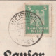 Deutsches Reich Karte Mit Tagesstempel Weisweil Baden 1926 KOS Stempel - Briefe U. Dokumente