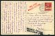 1916 Eichbuhl Hunibach Pres Thoune Postcard. Thun Beatenbucht Interlaken Bahnpost Railway - Italy Italian Army. Censor 2 - Covers & Documents