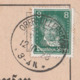 Deutsches Reich Karte Mit Tagesstempel Ober Ullersdorf Kr Sorau 1928 KOS Stempel - Briefe U. Dokumente