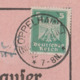 Deutsches Reich Karte Mit Tagesstempel Oppelhain Niederlausitz 1925 KOS Stempel - Briefe U. Dokumente