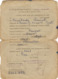 Vieux Papier De Peugeot P50, Déclaration Du Vélomoteur à Oloron (64), 1949, Récépissé + Bar-tabac-essence Bergeret - Historische Dokumente