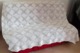 DESSUS DE LIT PATCHWORK Crochet  En Coton Blanc Entièrement Fait Main. FRANCE - Autres & Non Classés