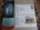 2019 Malaysia ASEAN Post National Costume Joint Issue Flower Hibiscus FDC Combo Set & MS Miniture Stamp - Malaysia (1964-...)