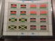 Delcampe - CLASSEUR FRANCE MONDE  SAAR  MAURITIUS ESPAGNE TIMBRES **   OBLITERES  BLOCS  ENSEMBLE TRES PROPRE - Collections (with Albums)