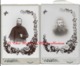 CONSTANTINE - PRETRE CURE FRERE RELIGIEUX - CDV PHOTO 16.5 X 10.5 CM  ALGERIE - LOT DE 2 - Métiers