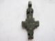 Byzantine Reliquary Cross (Encolpion) 9-12 Centuries - Archaeology