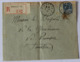 Enveloppe Courrier Recommandé De Pissotte 1932 Brigadier De La Gendarmerie De Quimper - Police & Gendarmerie