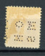 CANADA -   N° Yt 206 Obl. PERFORÉ " OHMS " - Perfin