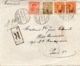 Lettre Recommandée De Luxembourg Vers Paris (1926) - Lettres & Documents