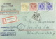Bi-Zone: Fern-Brief Als Einschr-Rückschein Der 1. Periode MiF Aus Mülheim (Ruhr) 18.2.46 (652) Nach Dresden-portogenau - Other & Unclassified