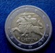 2017 LITHUANIA , LIETUVA  2  EURO EIRO - HORSE - CIRCULEET COIN - Lituania