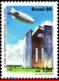 Ref. BR-2094 BRAZIL 1986 PLANES, AVIATION, BARTOLOMEU DE GUSMAO, AIRPORT, ZEPPELIN, MNH 1V Sc# 2094 - Unused Stamps