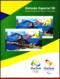 Ref. BR-V2016-24 BRAZIL 2016 OLYMPIC, SPECIAL EDITION,3D STAMPS, ,OLYMPIC GAMES RIO 2016, 2 MS MNH 4V - Sommer 2016: Rio De Janeiro