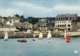 14. PORT EN BESSIN. HOTEL DE LA MARINE. VUE SUR LE PORT ET LA MER. ANNEE 1981 + TEXTE - Port-en-Bessin-Huppain