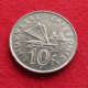 New Caledonia 10 Francs 1973 KM# 11  Nouvelle Caledonie - New Caledonia