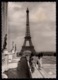 Erinnophilie - Carte Avec 2 Vignettes : Bi Millenaire De Paris 1950 & Souvenir De La Tour Eiffel , Jolie Combinaison - Tourisme (Vignettes)