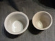 2 Pots Decoratifs Fetes - Noel -- Ceramique - Kerstversiering