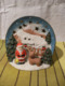 Decoration De Noel Ceramique A Poser - Scene De Noel Pere Noel - Decorative Items