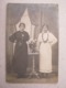 Women In A City ​​costume - Old Photopostcard - Zoll