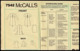 Vintage McCall`s Schnittmuster 7542  -  Kleid, Ungefütterte Jacke, Weste, Rock  -  Size G  -  Größe 20-24 - Designermode